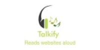 Talkify coupons