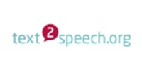 Text2Speech coupons